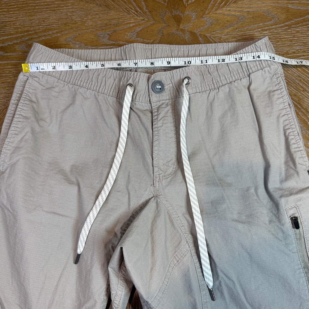 Vuori Ripstop Climber Pants Mens Medium Khaki Tan Taupe Size Medium - Picture 8 of 10